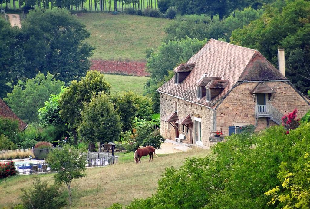 Bed and Breakfast Le Domaine Du Cerneau Nailhac Exterior foto